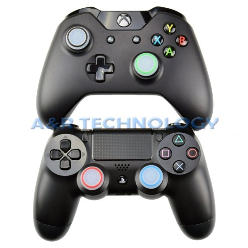 РЕЗИНОВЫЕ, СИЛИКОНОВЫЕ НАКЛАДКИ ДЛЯ XBOX 360 PS4 PS3 PS5 PAD - 2 шт.