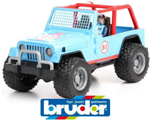 Bruder 02541 Jeep Cross Country figurka kierowcy