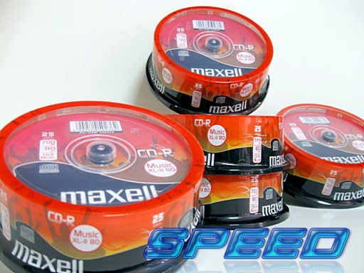 MAXELL музыкальные компакт-диски CD-R 80 мин AUDIO 25 шт.