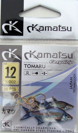 КРЮЧКИ KAMATSU ДЛЯ БЕЛОЙ РЫБЫ 10 ШТ № 12