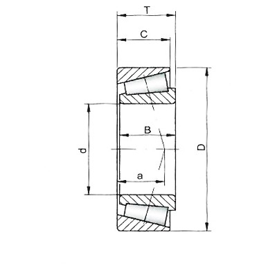 Dana 44 M802048/11 TIMKEN опорный подшипник моста