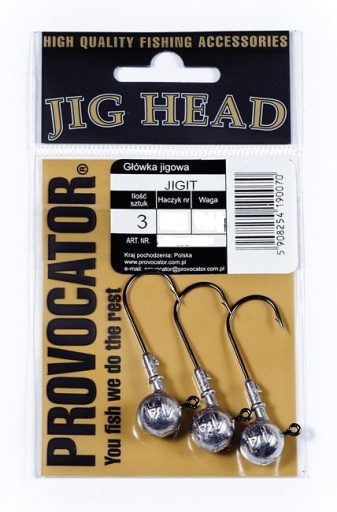 Jiga Główka провокатор Jigit 14G 7/0 Op.3 PCS.