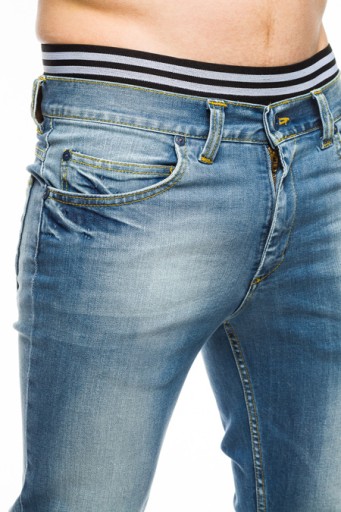SPODNIE MĘSKIE VANKEL JEANS - 620 - 130CM L32