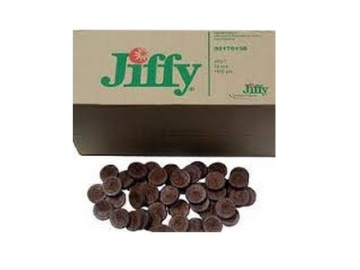 ТОРФЯНЫЕ ДИСКЫ JIFFY 41ММ pH6 100 ШТ ДЛЯ ПОСЕВА