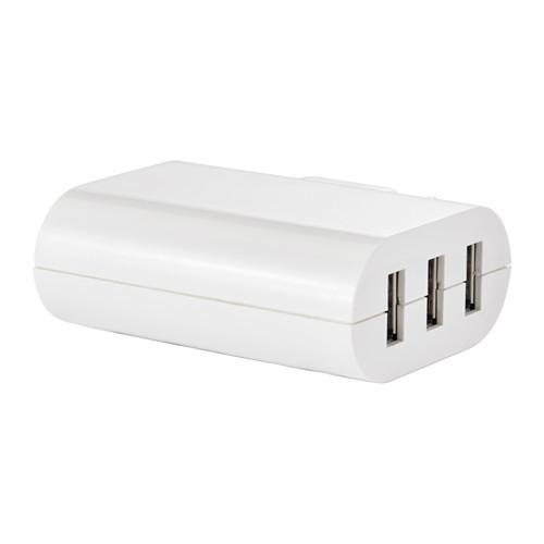 IKEA ładowarka KOPPLA Ładowarka USB/ 3 porty