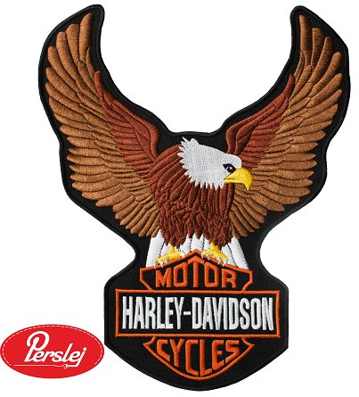 HARLEY EAGLE - Нашивка DAVIDSON 32 x 26 см ТЮНИНГ