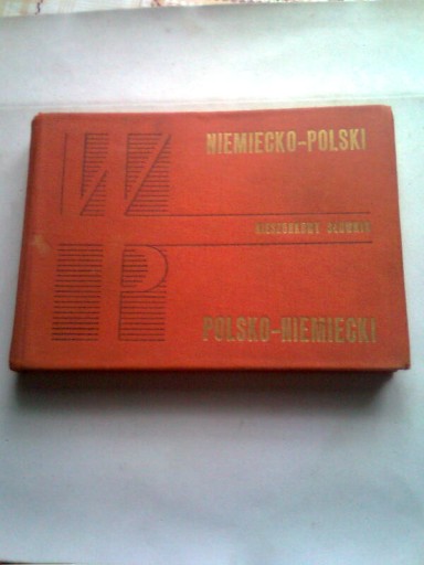 КАРМАННЫЙ НЕМЕЦКО-ПОЛЬСКИЙ СЛОВАРЬ - С.Шимице