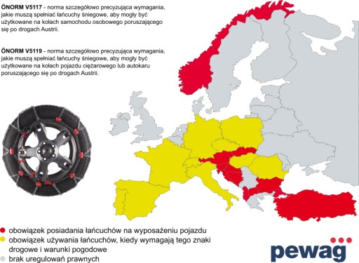 ЦЕПИ ДЛЯ ЛЕГКОВЫХ КОЛЕС 225/50R18 235/55R17 235/50R18 225/60R17 кн130