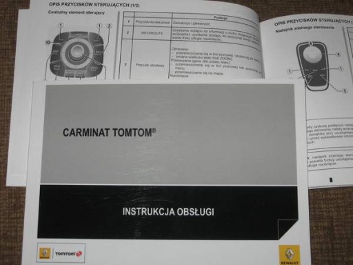 RENAULT CARMINAT TOMTOM Руководство пользователя на польском языке