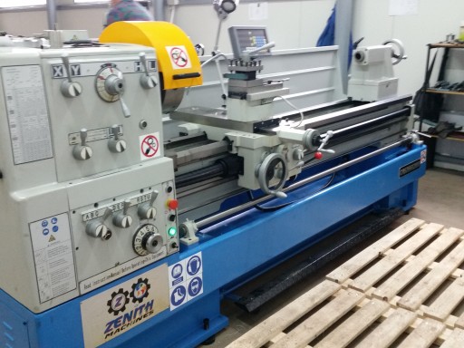 TOKARKA DO METALU 660 X 2000 FI105 PRZELOT