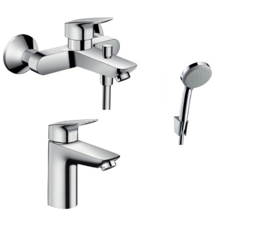 Zestaw wannowy Hansgrohe LOGIS 3w1