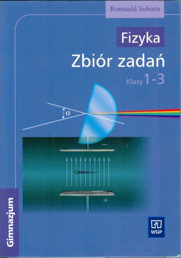 Физика младших классов средней школы Сборник задач по физике Subieta WSiP.
