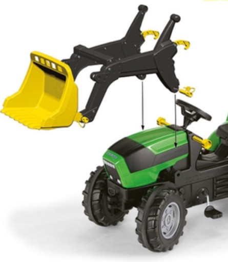 КОВШ X-TRACK ДЛЯ ДЕТСКОГО ТРАКТОРА ТРАКТОР-ПОГРУЗЧИК ROLLY TOYS Farmtrac