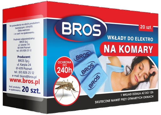 Картриджи от комаров BROS