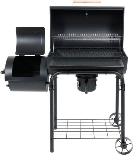 УГОЛЬНЫЙ ГРИЛЬ С ПЛАСТИНОЙ XXL SMOKER GRIP 64x37