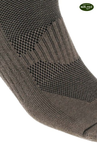 Mil-Tec Skarpety Termoaktywne Krótkie COOLMAX Oliv 42-43