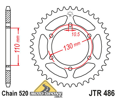 Комплект привода Kawasaki ZR 550 Zephyr 91-00r DiD