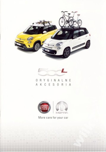 Брошюра Fiat 500L модель 2014 г. Польские аксессуары