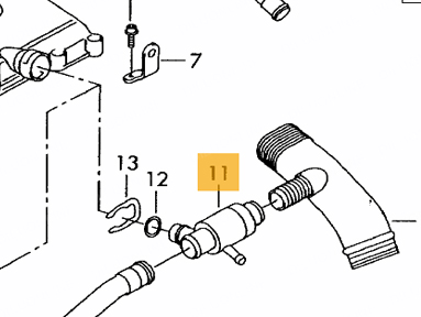 КЛАПАН ВЫПУСКНОЙ ODMA 06B103235G AUDI A4 A6