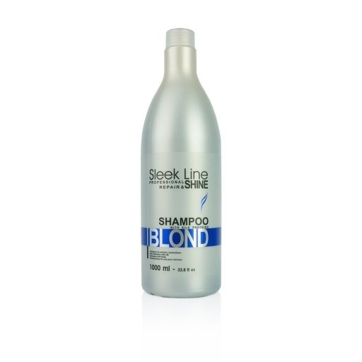 STAPIZ SLEEK LINE SZAMPON BLOND 1000ml JEDWABIEM