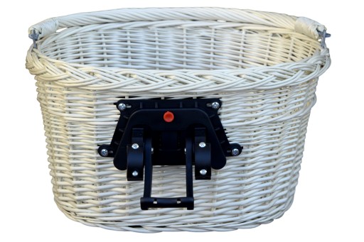 Корзина для велосипеда CLICK front BIKE BASKET, БЕЛАЯ