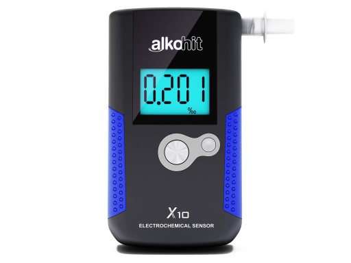 Алкотестер Alkohit X10 для водителей Персональные мундштуки