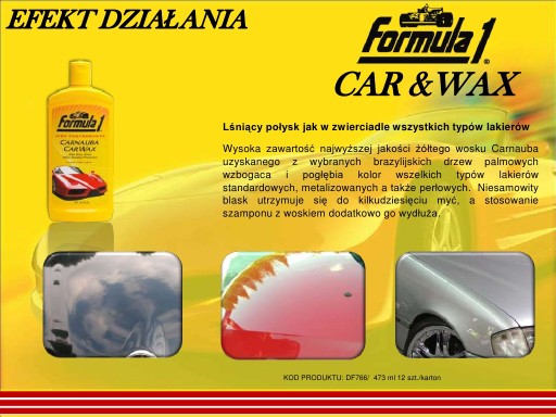 Formula1 CARNAUBA WAX mleczko do nabłyszczania