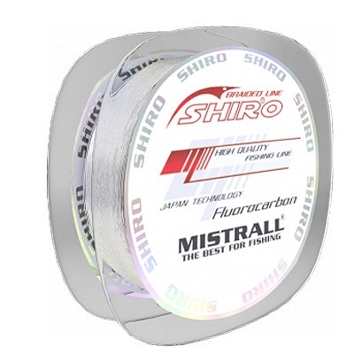 ФТОРКАРБОННАЯ ЛЕСКА MISTRALL SHIRO 0,12 мм/150 м