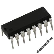 MAX232CPE DIP16 Преобразователь напряжения RS232 IC232