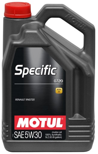 MOTUL OIL 5W30 5L SPECIFIC RN0720 C4 /