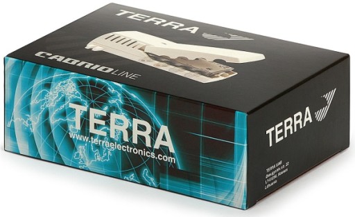 ТВ модулятор УВЧ TERRA MT-41 каналов 21-69 3xRCA