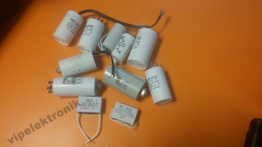 Kondensator rozruchowy 16uF 450V do silnika pieca