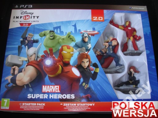 Disney Infinity 2.0 Marvel СТАРТ ПОЛЬША ВЕРСИЯ. ПС3