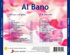 AL BANO DI ROSE E DI SPINE 2017 - 2CD - ITALIA FELICITA LA MIA VITA BEST OF