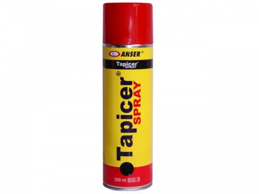 Klej TAPICERSKI TKANINA GĄBKA PODSUFITKI spray 500