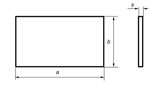 Лист полированной нержавеющей стали № 1,0x50x100 см.