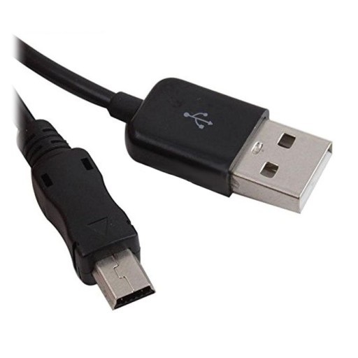 USB - Кабель Mini USB, пружинная спираль, 30-300 см