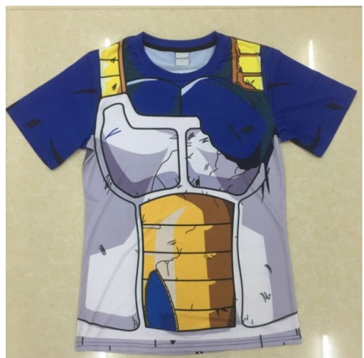 Термофутболка Dragon Ball RASHGUARD VEGETA