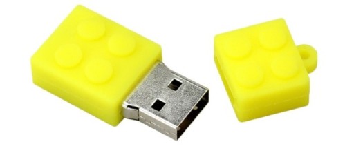 USB-НАКОПИТЕЛЬ LEGO 32 ГБ ЖЕЛТЫЙ ДОСТАВКА БЛОКОВ 24HPL