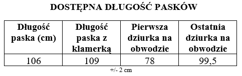 Szeroki skórzany pasek damski do sukienki brązowy