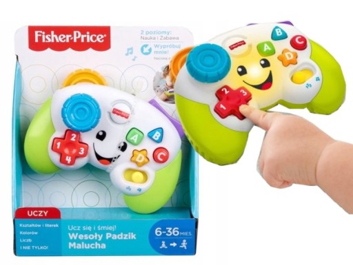 Интерактивная игрушка FISHER PRICE HAPPY TODDLER'S PADDING для малыша +6 месяцев