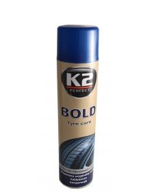 K2 BOLD TIRE SHINE SPRAY 600ML K156