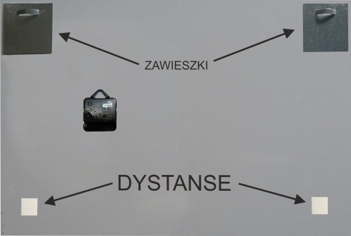 ZD-43 Zegar ścienny Ciekawy design obraz 40x60