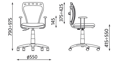 Детский стул ROTATING MINISTYLE NEW DESIGNS