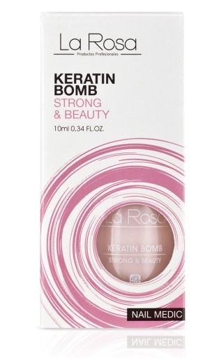 Кератиновый кондиционер для ногтей La Rosa Keratin Bomb