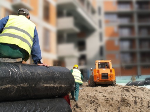 Geowłóknina PES500C GRUBA pod basen 4x3,5m od AJJ