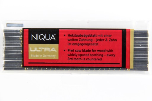 Полотна для лобзика NIQUA ULTRA N5, 12 шт.