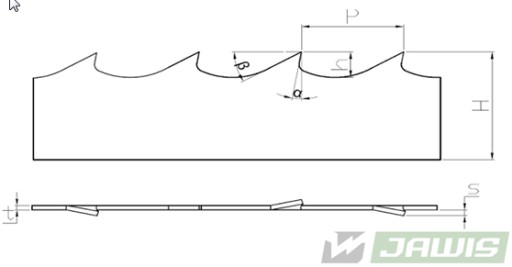 ЛЕНТОЧНАЯ ПИЛА ARMOTH GTS 40X1,1X4005 ROH 10 шт.