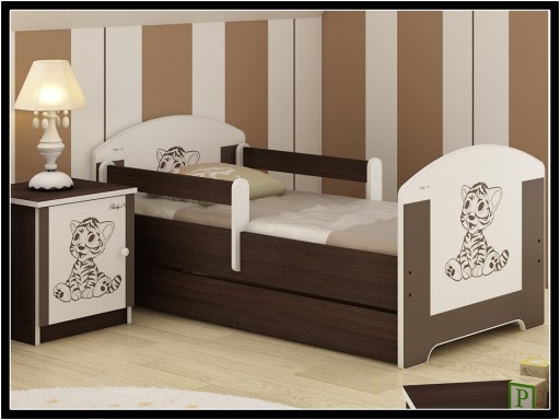 Łóżko łóżka dziecięce 160X80 BABY BOO materac PK