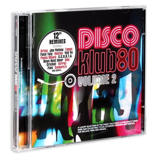 CD Disco Klub 80 Vol.2 Сборник / Разные исполнители